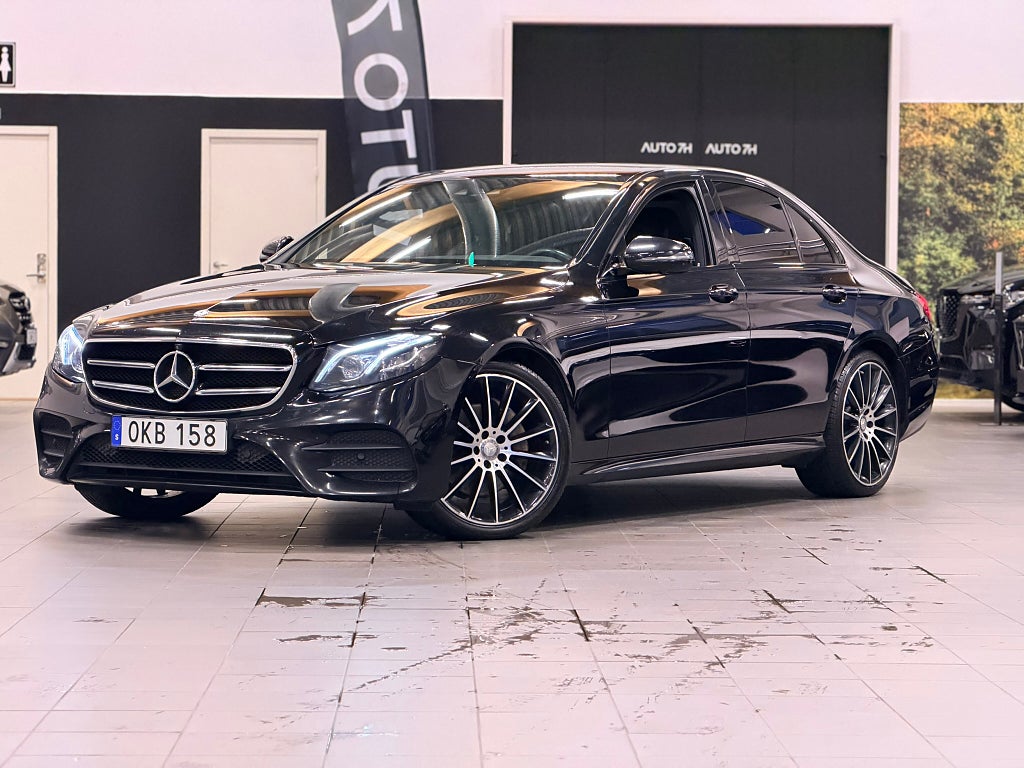 Mercedes-Benz E 220 d 194hk 9G-Tronic AMG Line / Drag / Skinn / 