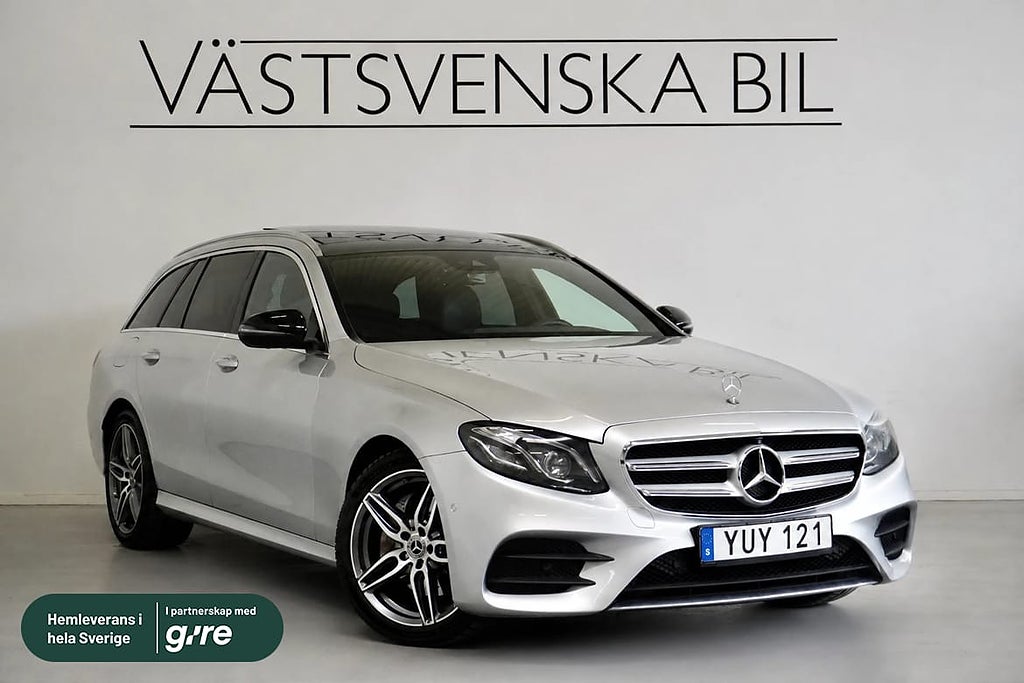 Mercedes-Benz E220T d 4M AMG Pano/360°/Värmare/3,45 Ränta