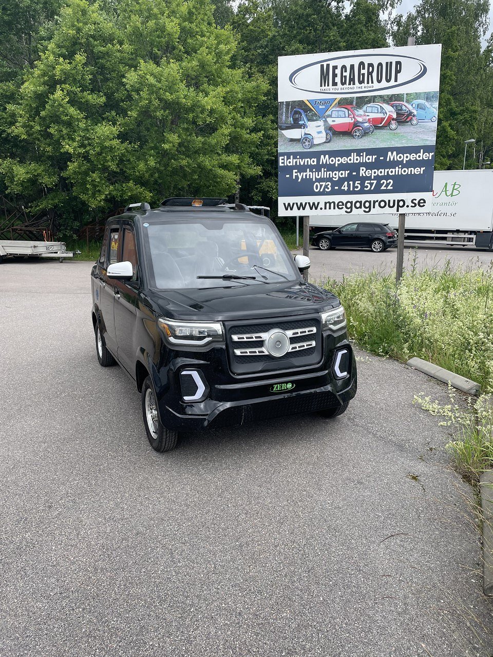 Titan PICKUP KLASS 2 MOPEDBIL, HYBRID KÖRKORTSFRI!! 