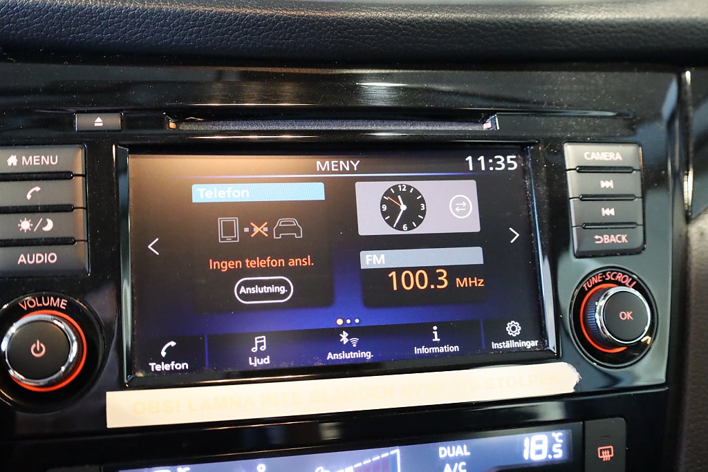 Nissan Qashqai 1,7 dCi 150hk Acenta 4X4 Motorv P-Värmare B-Kamera