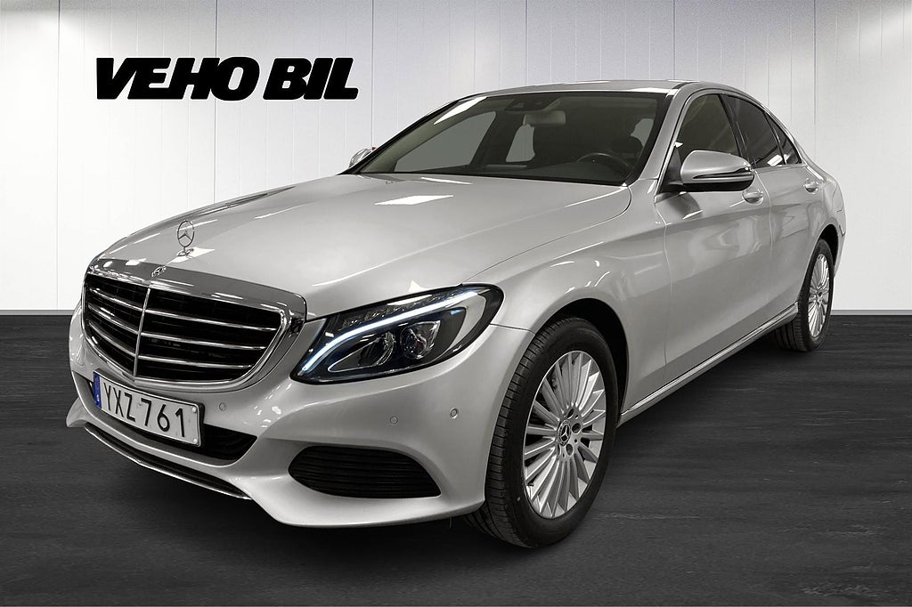 Mercedes-Benz C 220 d 4MATIC Exclusive Kamera Burmester Drag P-sensorer