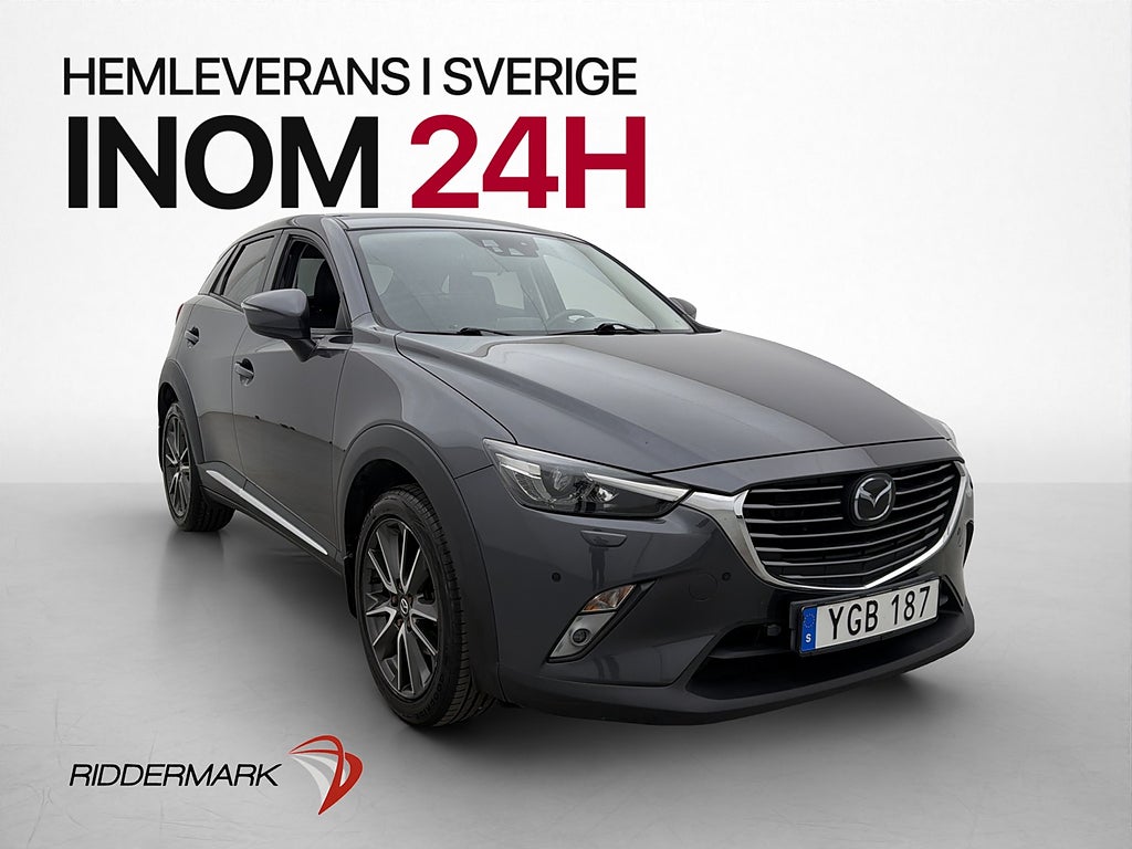 Mazda CX-3 2.0 SKYACTIV-G AWD 150hk HuD Drag Kamera  BOSE