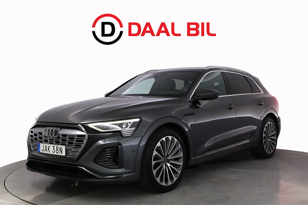 Audi q8-e-tron 55 114 kWh QUATTRO 408HK S-LINE DRAG B-KAM LUFTFJÄDRING