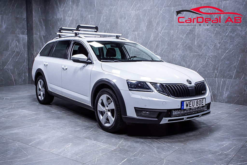 Skoda Octavia Scout 2.0 TDI 4x4 Premium Värmare Cockpit Drag
