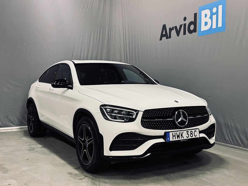 Mercedes-Benz GLC 200 Coupé 4MATIC AMG Taklucka Värmare Night Paket GPS Kamera PDC