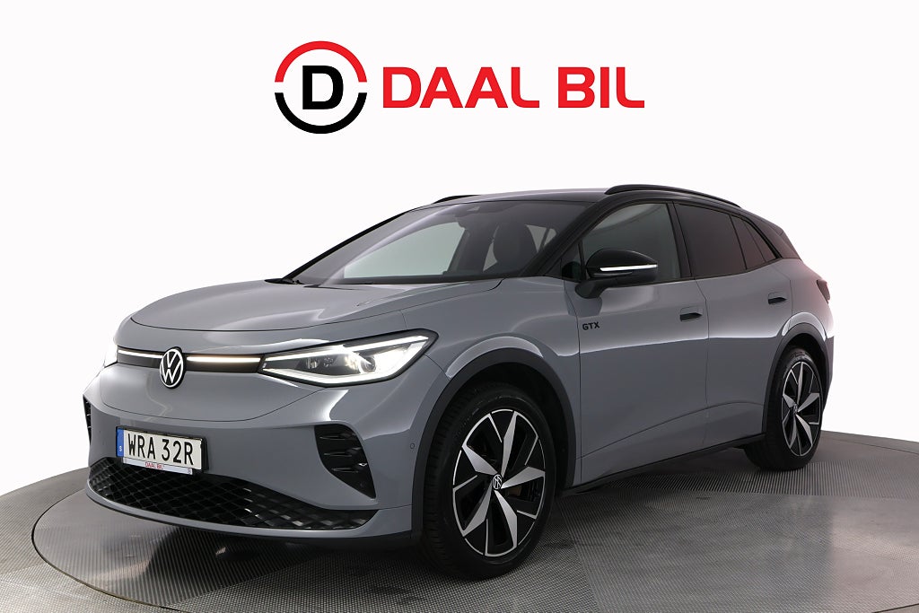 Volkswagen ID.4 GTX 82kWh AWD 299HK KOMFORT PLUS DRAG VÄRM B-KAM NFC 