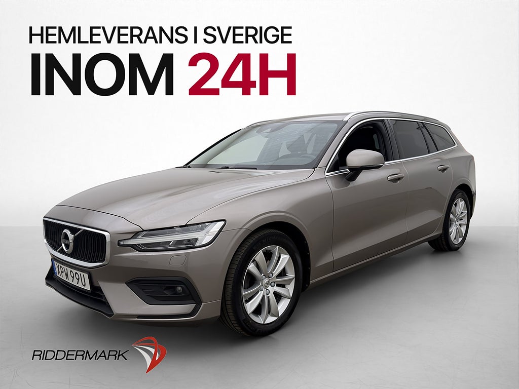 Volvo V60 B4 Polestar Advanced H/K HUD VOC Värm Kamera Drag