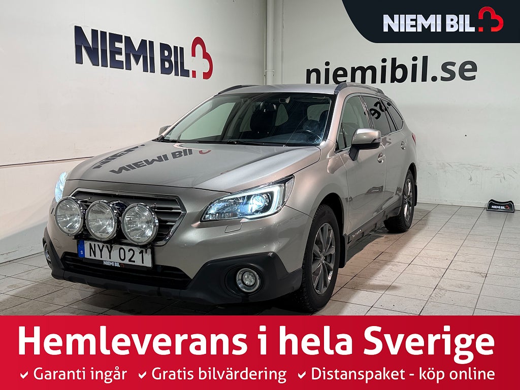 Subaru Outback 2.0 AWD Drag Dvärm Kamera MoK S/V-hjul 