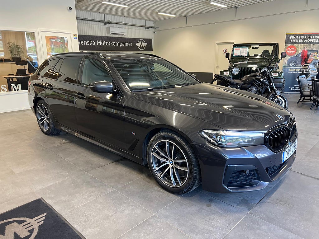 BMW 520d d xDrive 190hk M Sport Läder/Värmare/Navi/Bkamera/Drag 