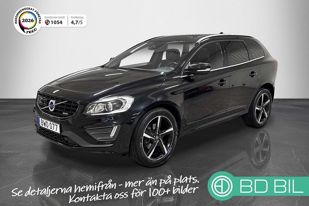 Volvo XC60 D5 AWD R-Design Black R Edition Panorama Kamrem bytt