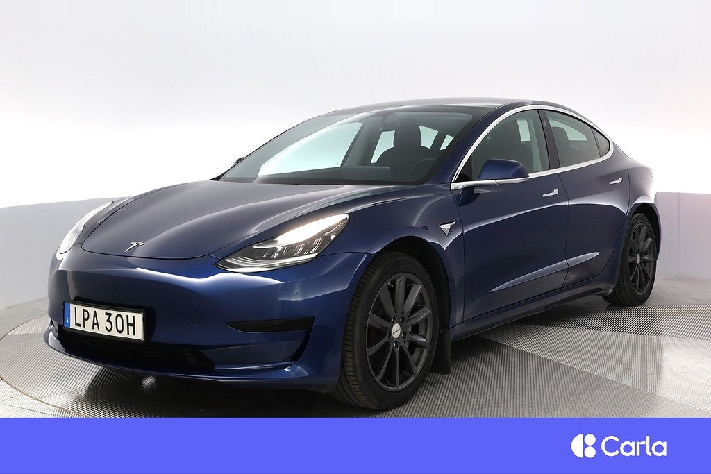 Tesla Model 3 Standard Range Plus Autopilot Pano Drag V-Hjul