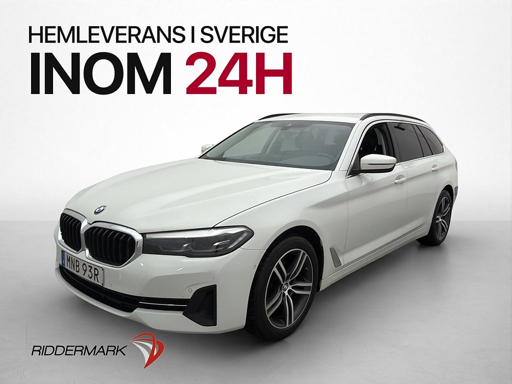 BMW 520 d xDrive Touring HiFi Cockpit Kamera Skinn Dragkrok