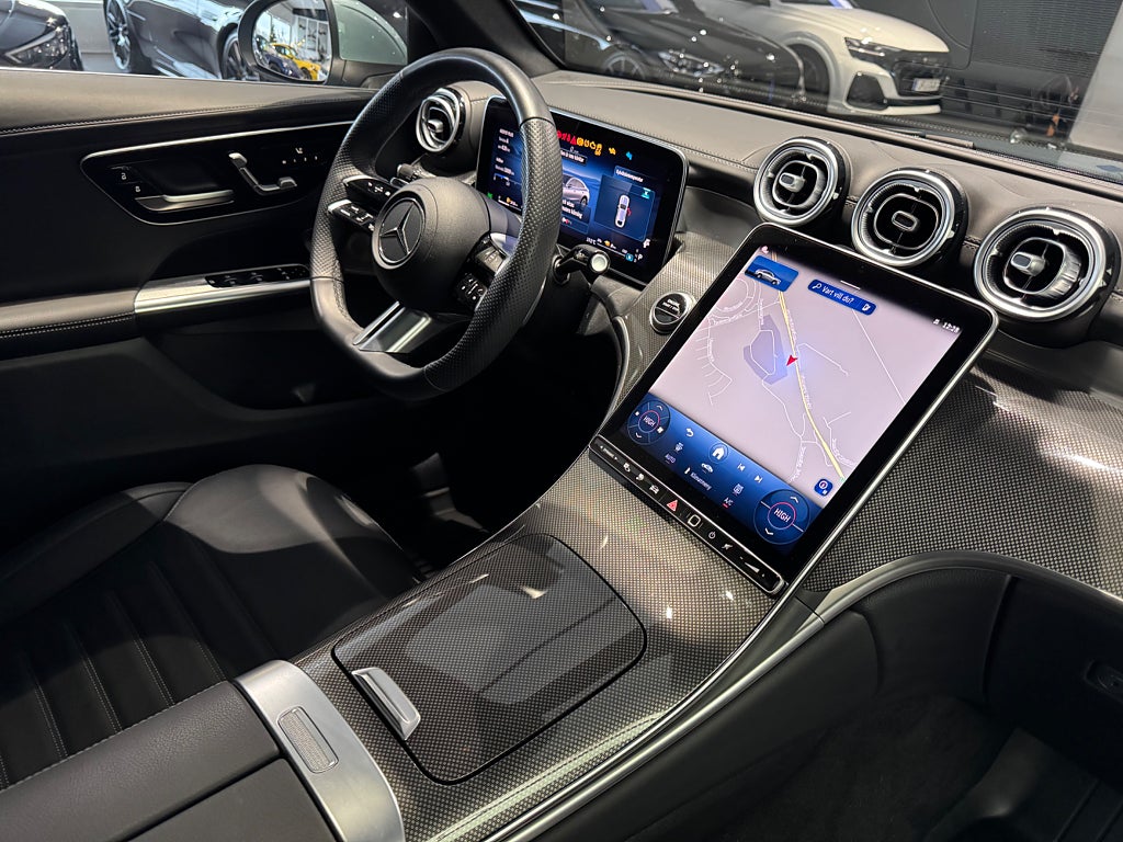 Mercedes-Benz GLC 300 de Coupé 4MATIC AMG Glastak 20tum Läder - bild 5