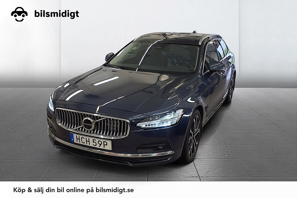 Volvo V90 B4 AWD Inscription Drag Läder Orrefors BLIS H/K MOMS