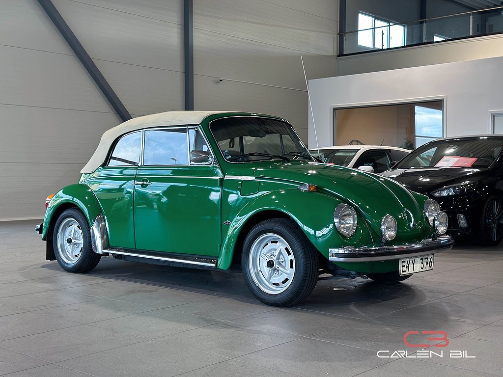 Volkswagen 1303 S Cabriolet 1.6 H4 Semi- L Svensksåld 