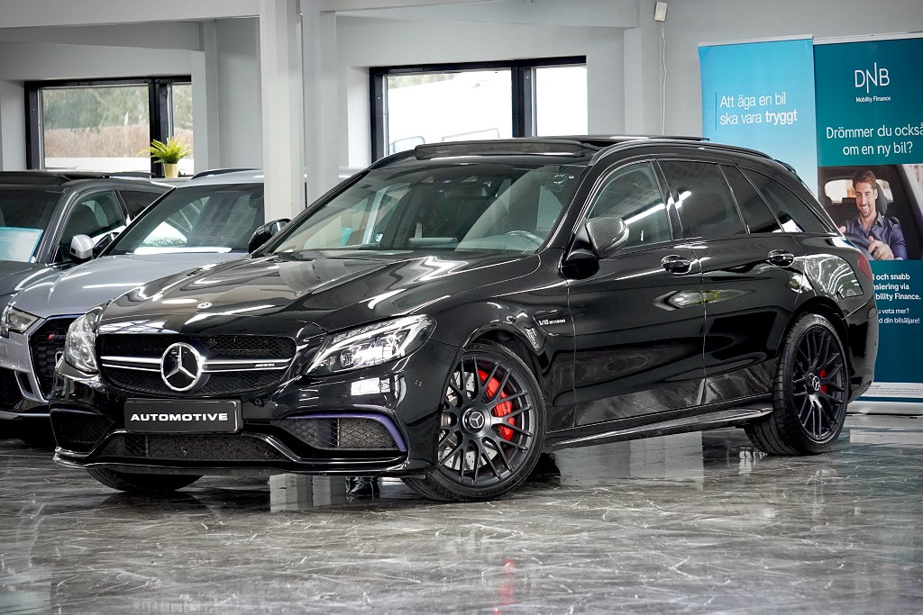 Mercedes-Benz AMG C63 S C 63 S AMG 510hk Pano Navi Burmester HuD 4,99 RÄNTA