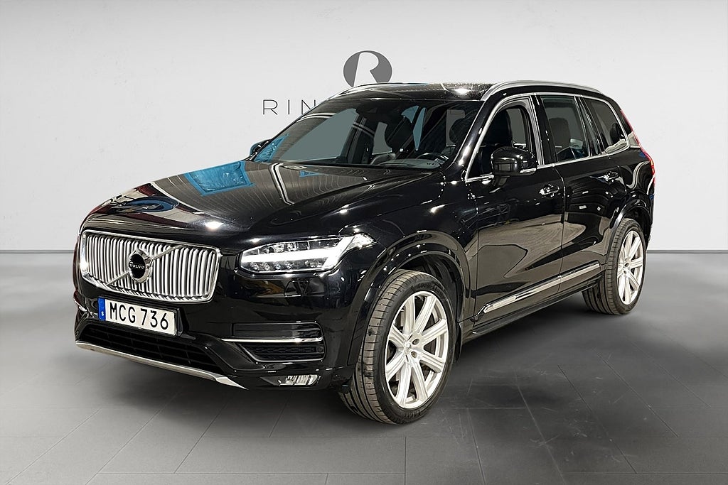 Volvo XC90 D5 225 HK AUT AWD INSCRIPTION D-VÄRM DRAG KAMREM BYTT