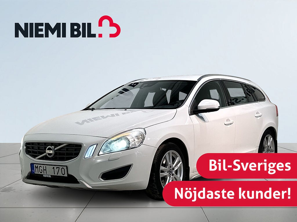 Volvo V60 D2 Summum Drag Dvärm Psens Premium-ljudsystem Skinn SoV