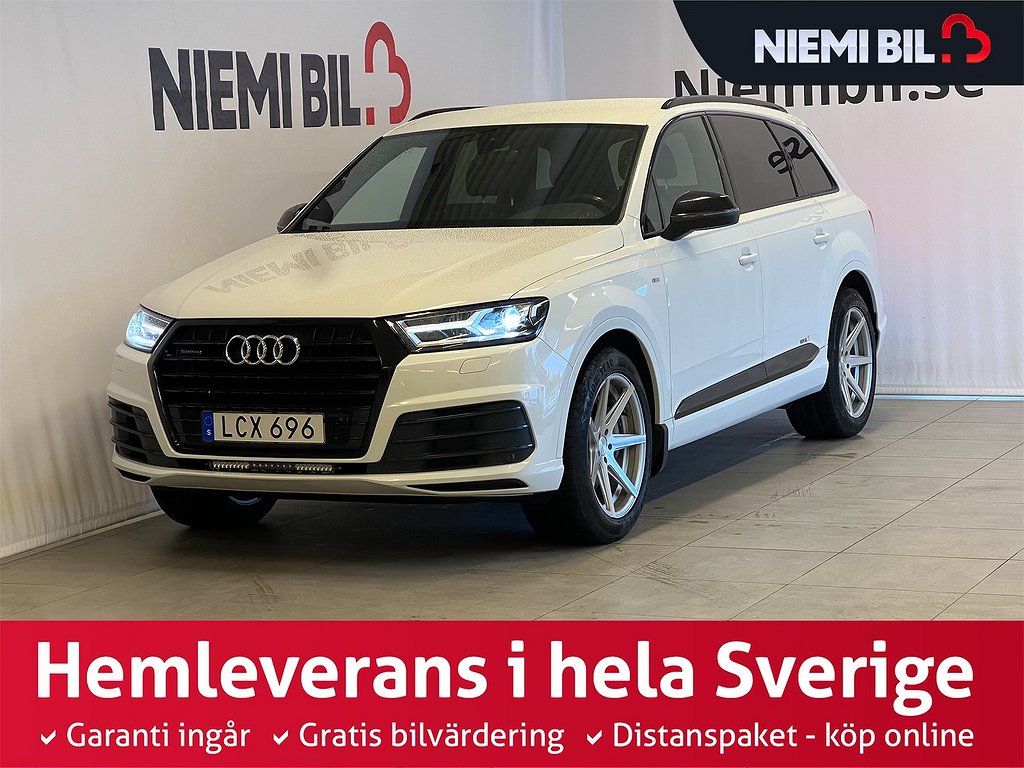 Audi Q7 3.0 TDI quattro S Line 7-sits/Drag/D-värm/Kamera/SoV