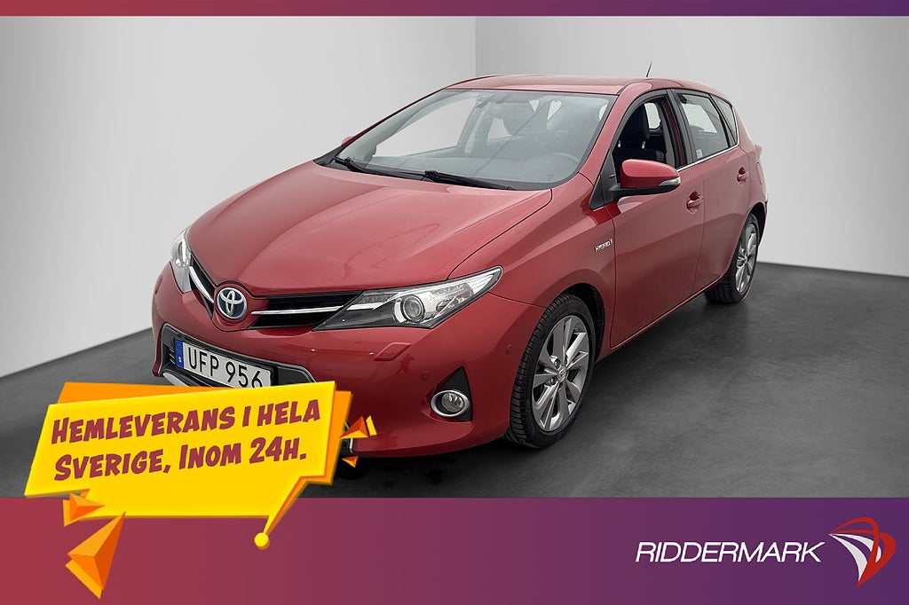 Toyota Auris Hybrid e-CVT 136hk Executive Kamera