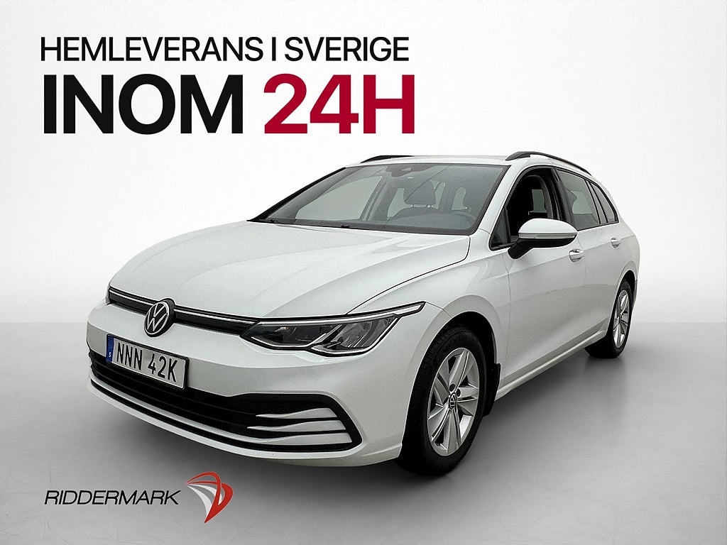 Volkswagen Golf 1.5 Endast 0,48l/mil A-CarPlay Drag Kamera