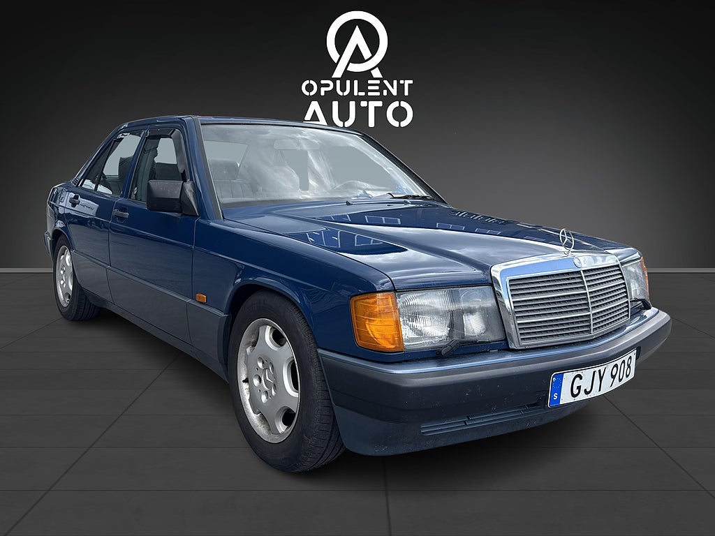 Mercedes-Benz W201 190 E W201 4G-Tronic /SKATTEFRI /SV-Såld