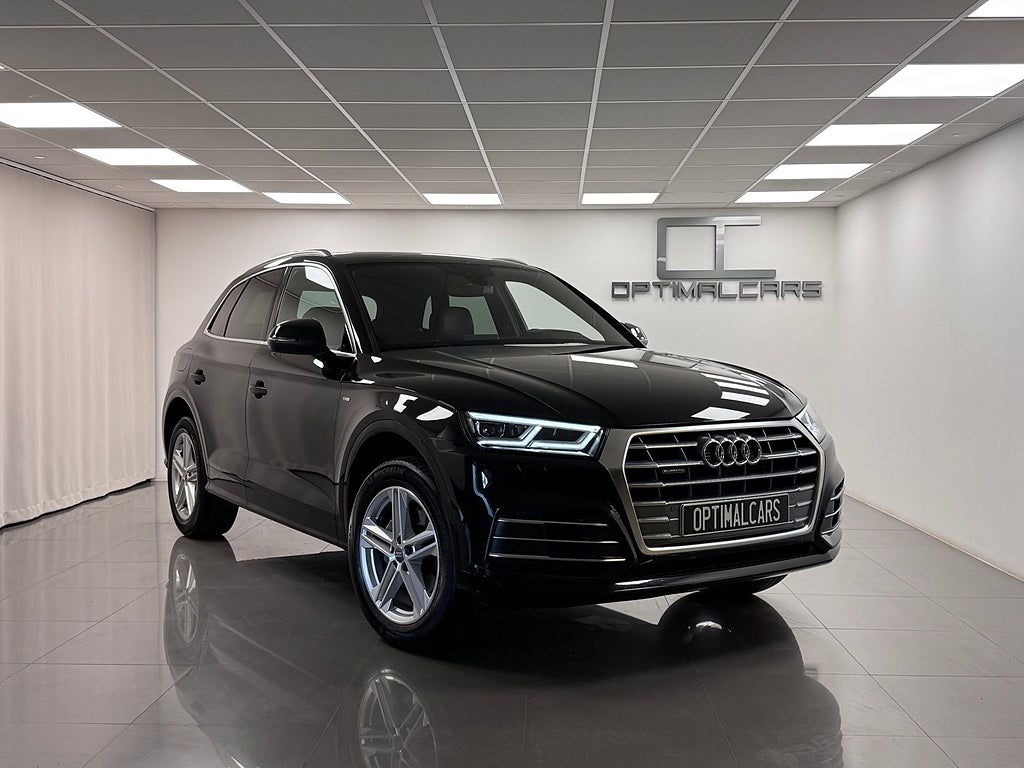 Audi Q5 40TDi Q S-Tronic S-LINE 190HK Svensksåld Lågmil