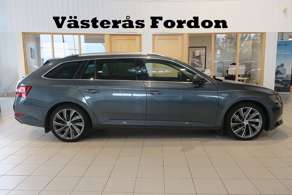 Skoda Superb 2.0 TDI 4x4 L&K D-Värmare Drag Canton Navi 