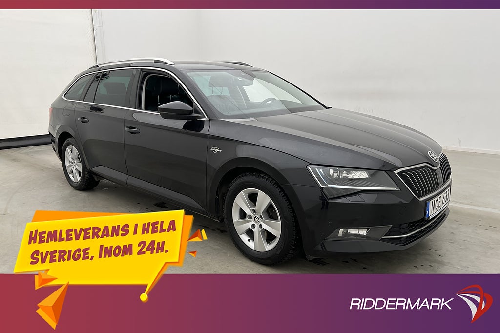 Skoda Superb 2.0 TDI 4x4 L&K Värm Canton Drag Kamera CarPlay