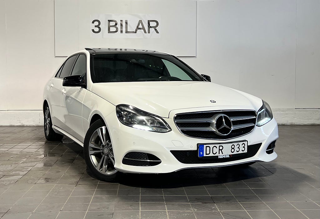 Mercedes-Benz E 220 CDI BlueEFFICIENCY Avantgarde Panorama Helskinn
