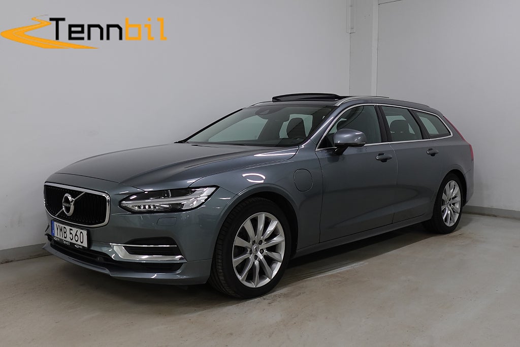 Volvo V90 T8 Twin Engine AWD Pano Drag P-Värme Adap-F Orrefors