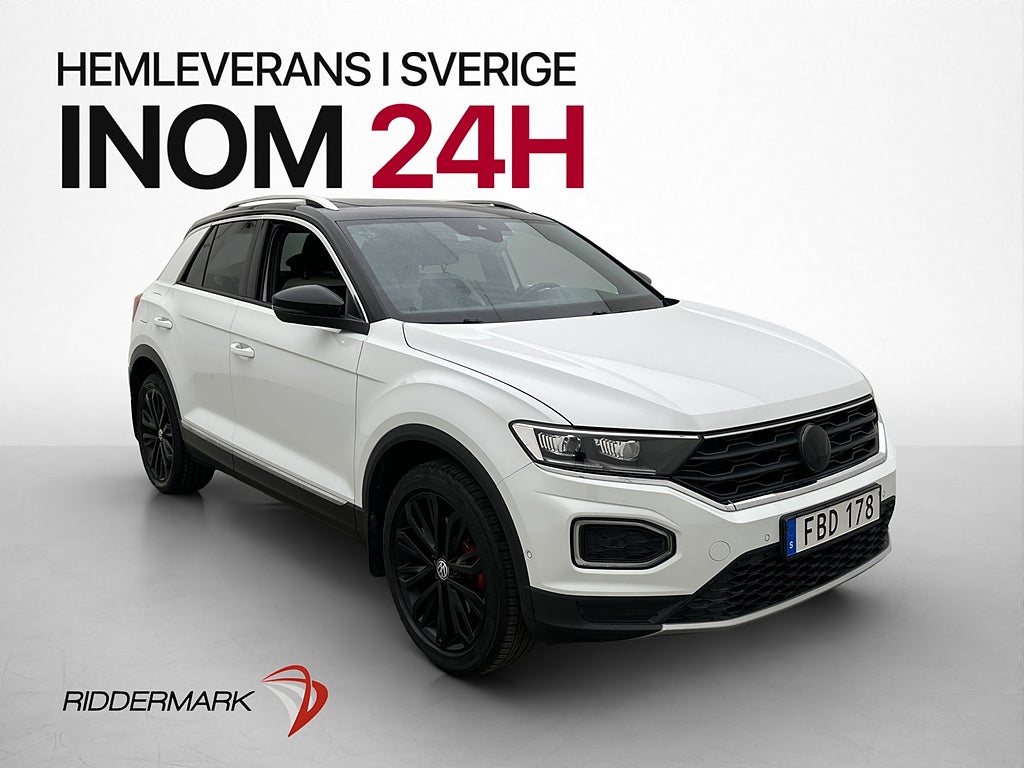 Volkswagen T-Roc 2.0 TSI 4M Cockpit P-Värm Pano Kamera Drag