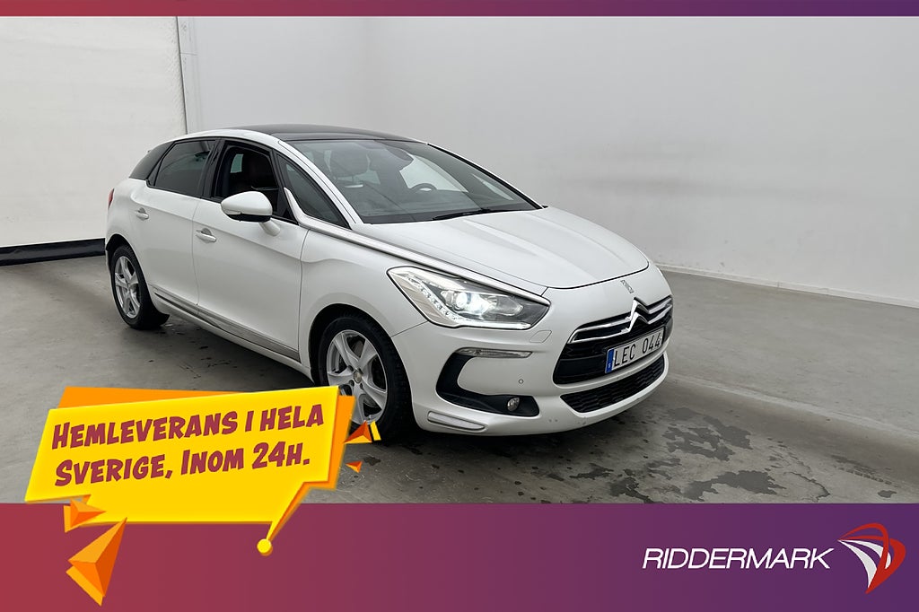 Citroën DS5 2.0 HDi 163hk Pano Kamera Head Up Skinn Denon