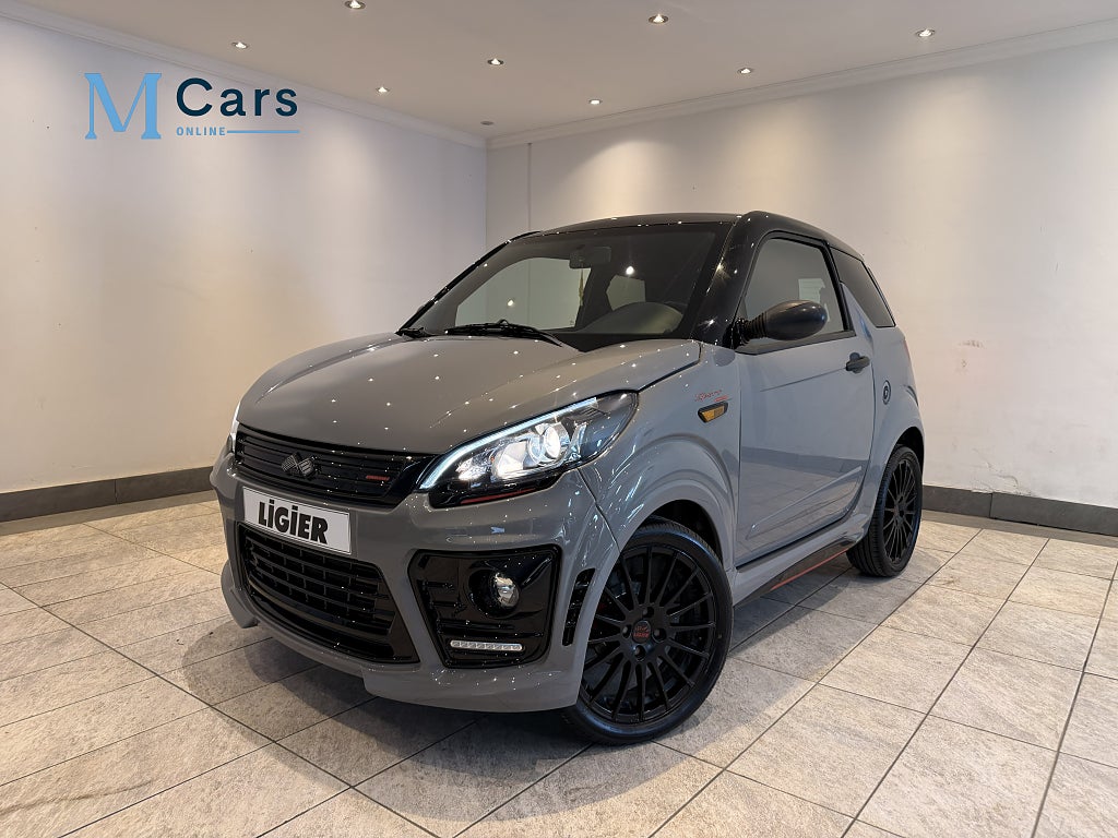 Ligier JS50 Sport Ultimate, 0.5 CVT, Vinterhjul, Backkamera, Ny-servad,