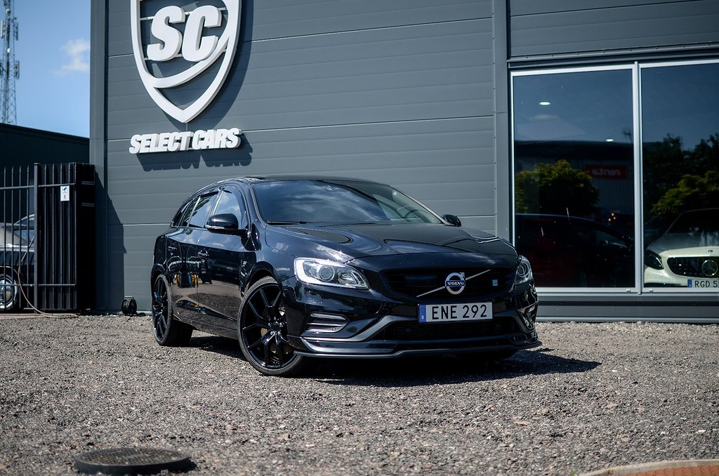 Volvo V60 Polestar T6 AWD Geartronic 351hk, R-Design, Summum