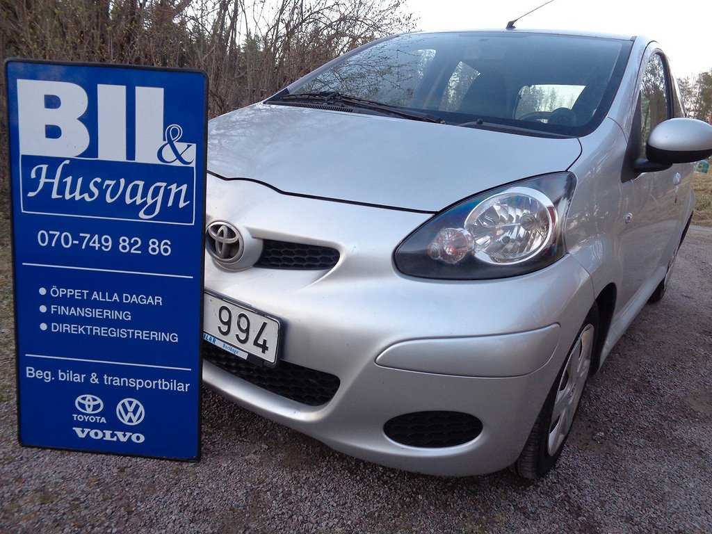 Toyota Aygo 5D 1.0 VVT-i NYBES U.A./NY KOPPLING/FINANS/INBYTE