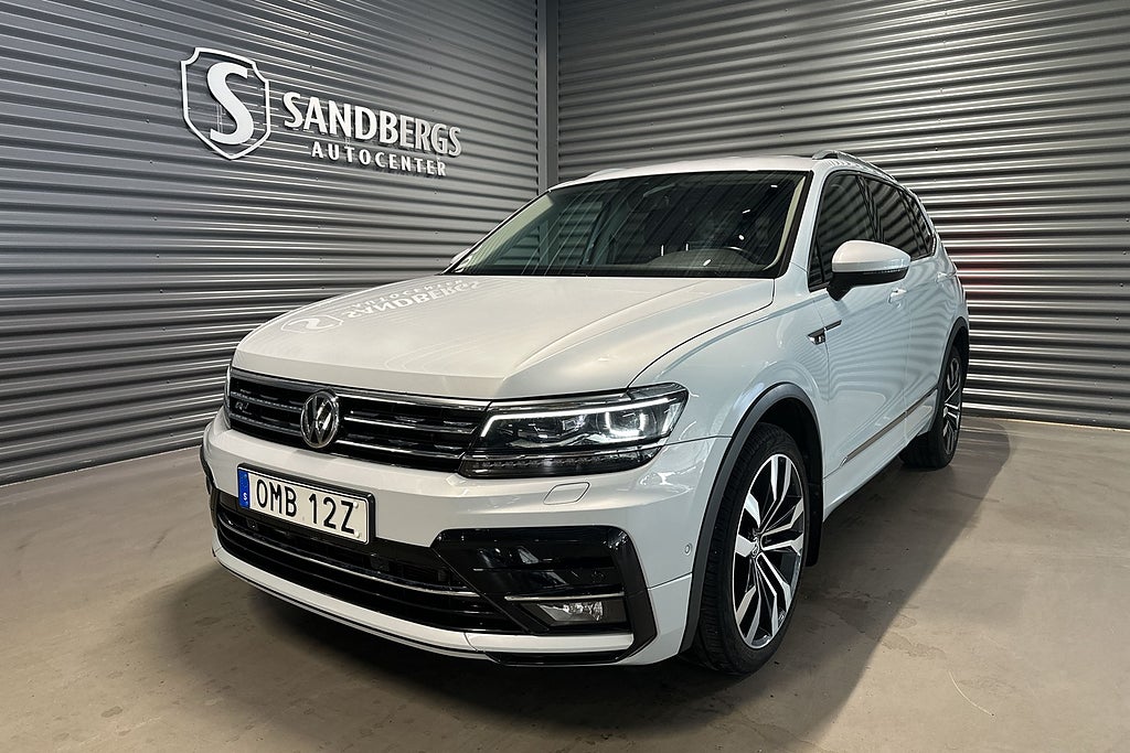 Volkswagen Tiguan Allspace 2.0 TDI 4M R-Line B-kamera Värmare Drag 7-sits