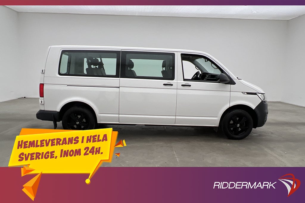 Volkswagen Transporter Kombi Lång 2.0TDI PDC 9-Sits Moms
