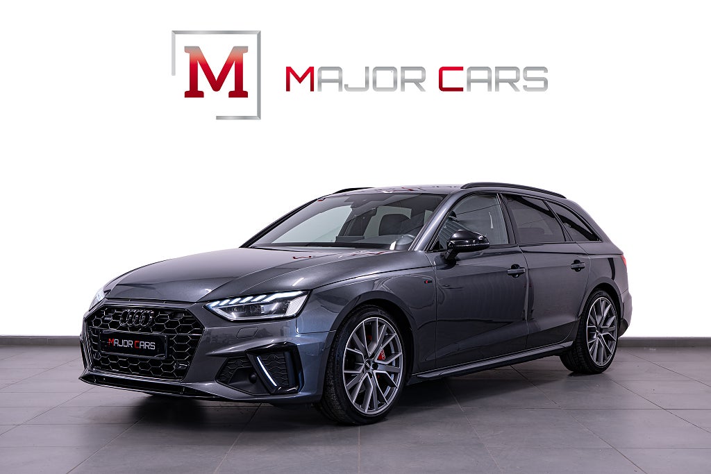 Audi A4 40 TDI Q S Line Cockpit B&O Matrix SvartOptik Ambient