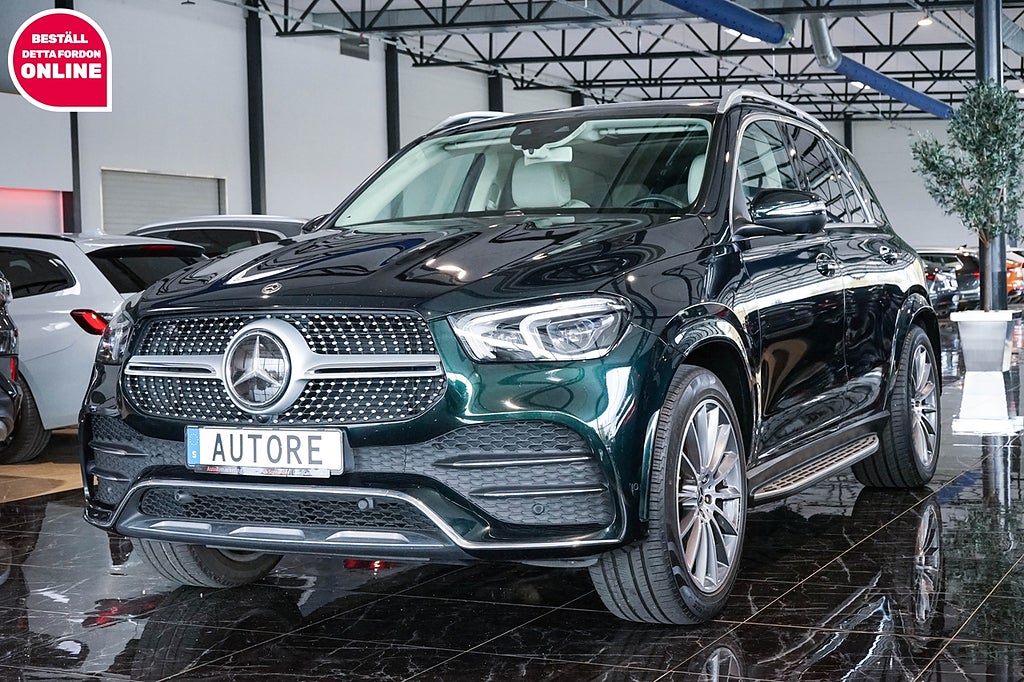 Mercedes-Benz GLE 300D 4-Matic AMG AUT 245hk Pano Drag 360Kam 