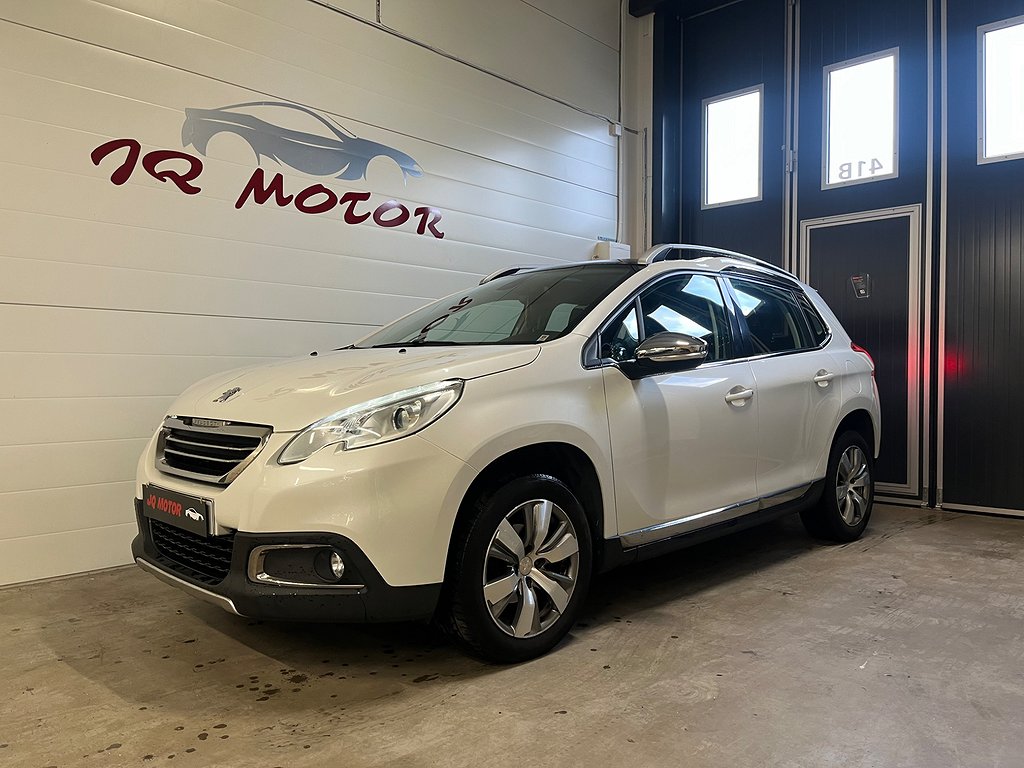 Peugeot 2008 1.6 e-HDi EGS *Nybesiktad*Panorama*