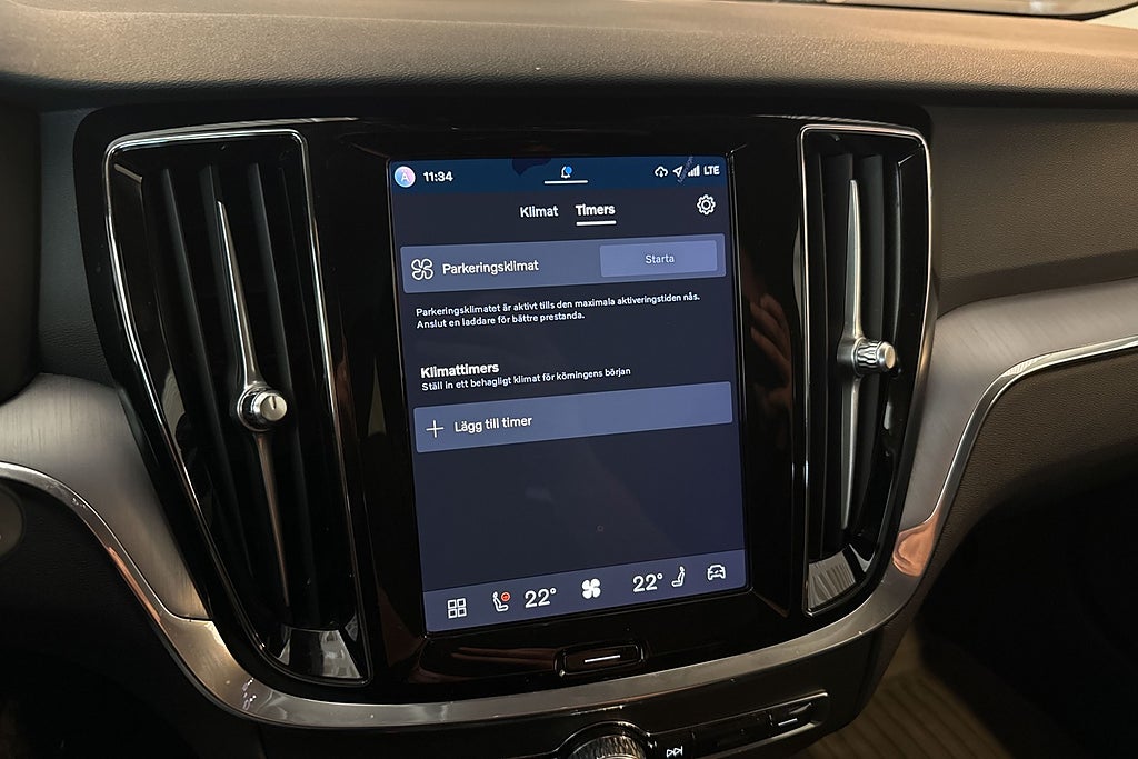 Volvo V60 Recharge T6 AWD AUT Drag V-hjul Kamera Google Värmare miniatyr 11