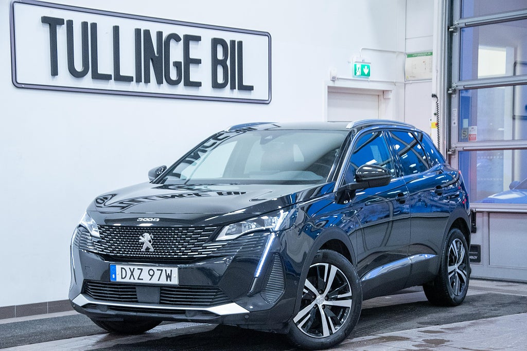 Peugeot 3008 131HK GT Backkamera Adaptiv Farthållare BLIS MOMS/VAT