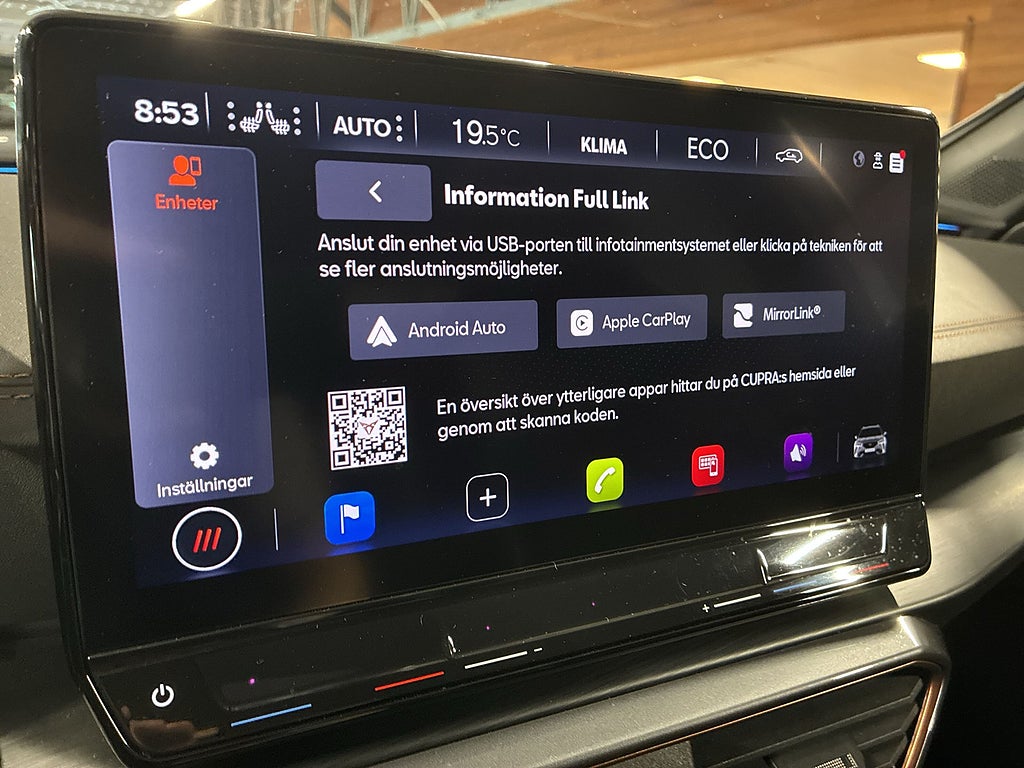CUPRA Formentor VZ e-Hybrid DSG Sequential, 6-trins, 245ps, 2024