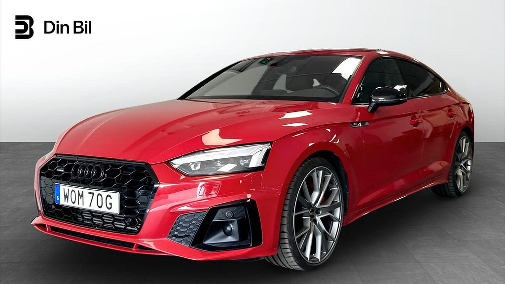 Audi A5 Sportback 45 TFSI quattro 265HK S-tr S-line / Komfortpaket /