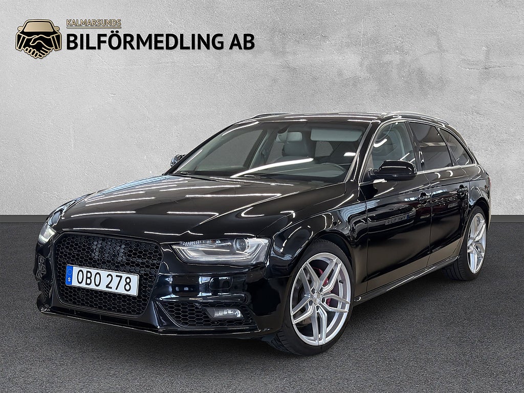 Audi A4 3.0 TDI V6 quattro Drag D-Värm Skinn Fullservad Nybes