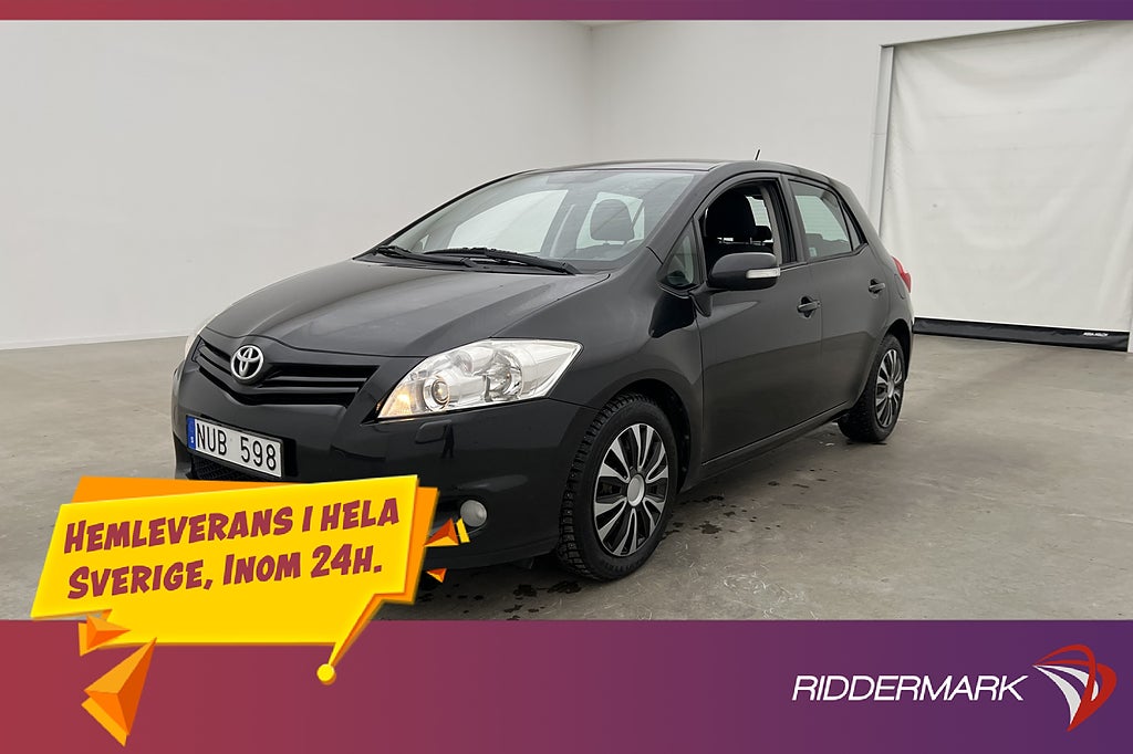 Toyota Auris 1.6 Valvematic 132hk Plus Farthållare