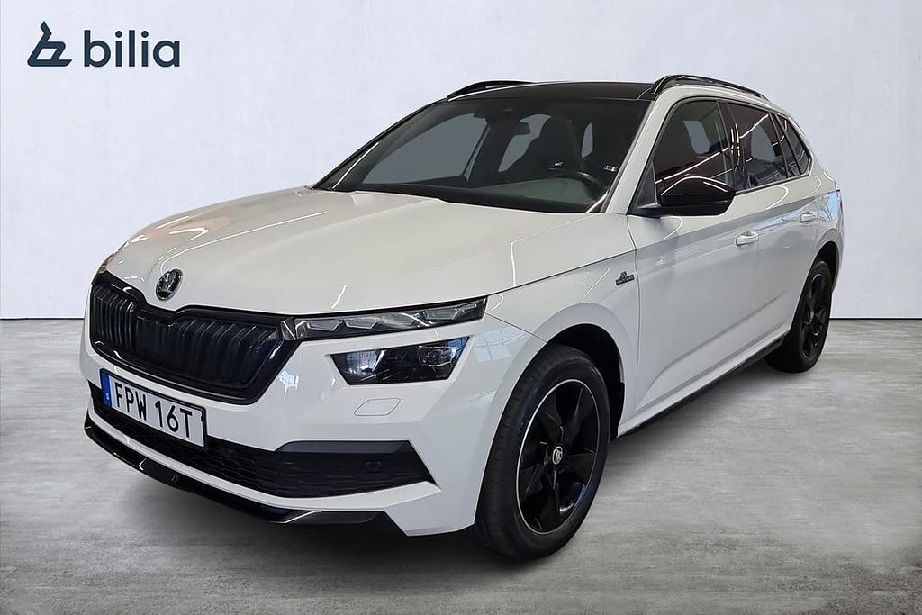 Skoda Kamiq 1.0 TSI Monte Carlo Drag Cockpit Backkamera