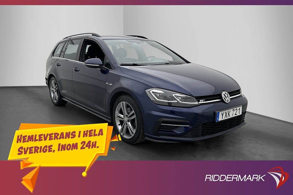 Volkswagen Golf Sportscombi 150hk R-Line P-Värmare Kamera