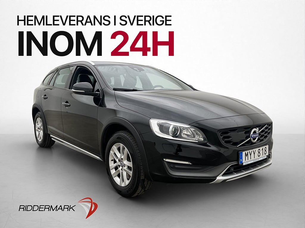 Volvo V60 Cross Country D3 Momentum VOC P-Sensorer Navi Drag